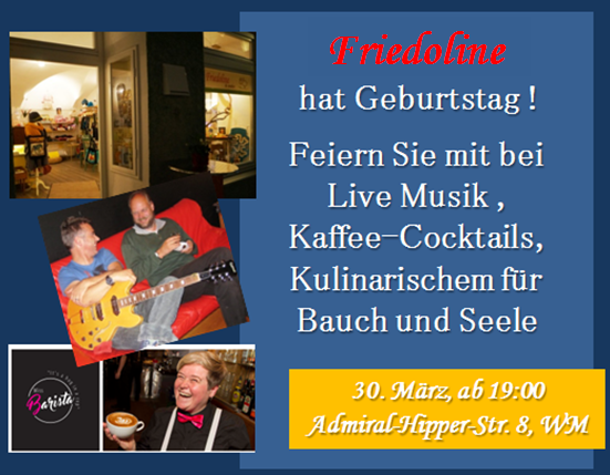 F3 Friedoline 3Geburtstag Feier